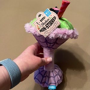 BarkBox “Shaken Mon-Stirred” Four in One Dog and Puppy Toy NWT